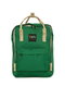 Zoozie Bags Mochila de Tejido de Paracaídas Verde